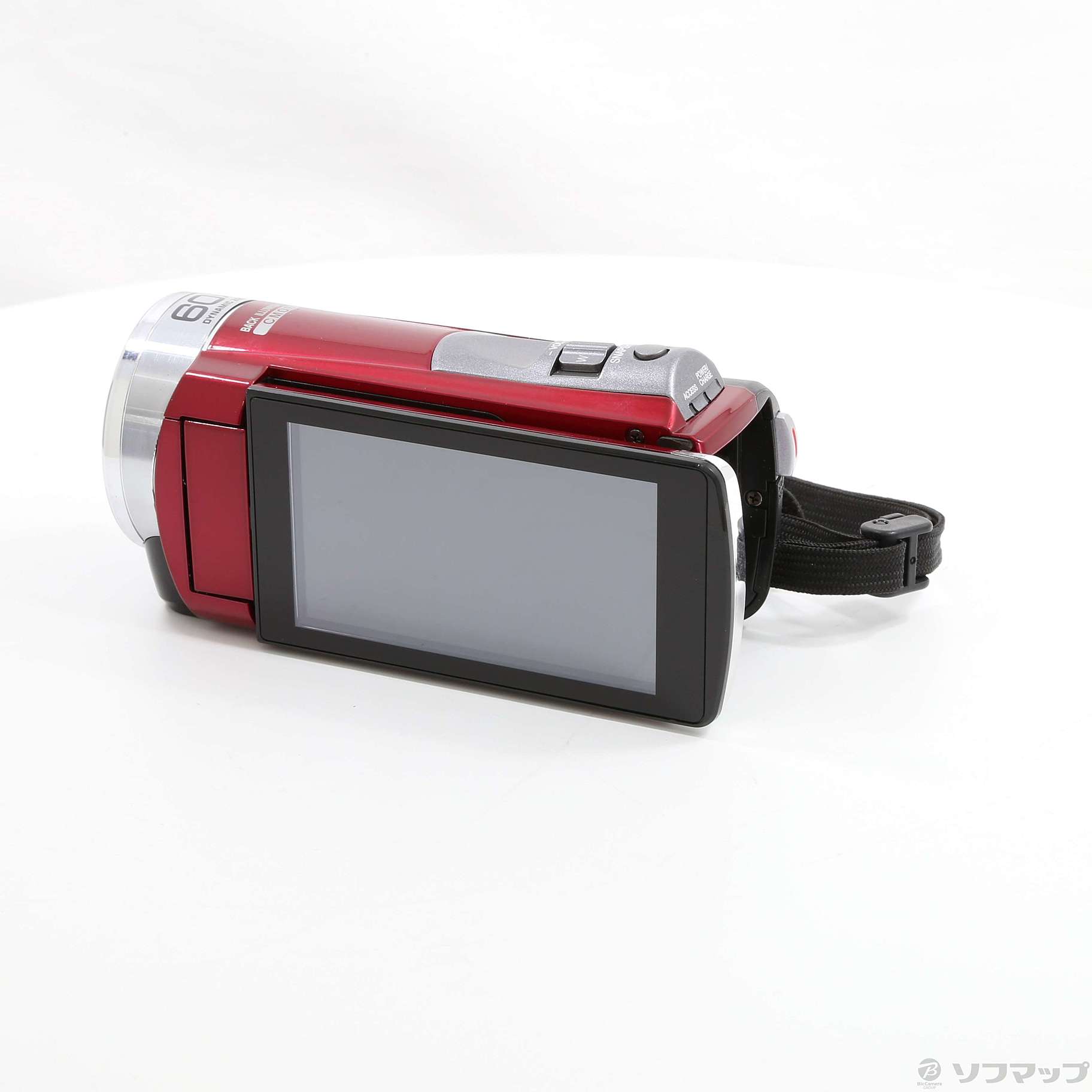 【値下】JVC Everio GZ-E235-R ビデオカメラ 中古】〔展示品〕 Everio GZ-E235-R レッド [2133027217057] - リコレ