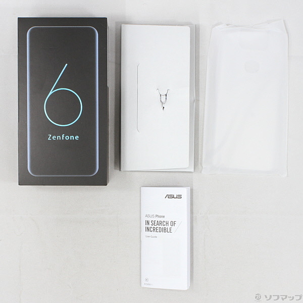 中古】ZenFone 6 256GB トワイライトシルバー ZS630KL-SL256S8 SIM