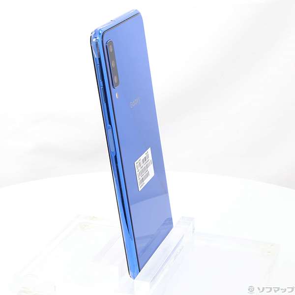 中古】GALAXY A7 64GB ブルー SM-A750C SIMフリー [2133027241540 