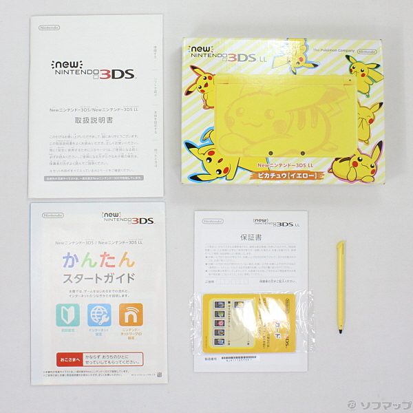 Newニンテンドー3DS LL ピカチュウ イエロー ◇02/09(水)値下げ！