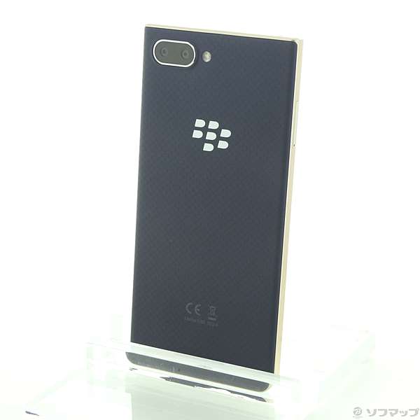 中古】〔展示品〕 BlackBerry Key2 LE 64GB シャンパンゴールド PRD ...