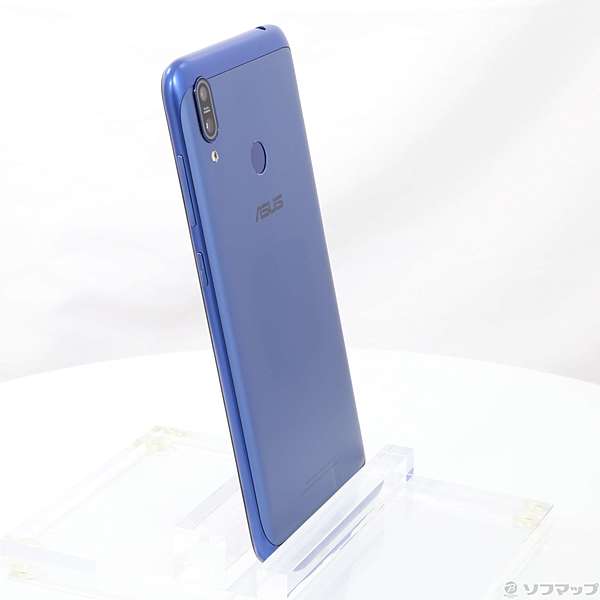 中古】〔展示品〕 ZenFone Max M2 64GB スペースブルー ZB633KL-BL64S4 