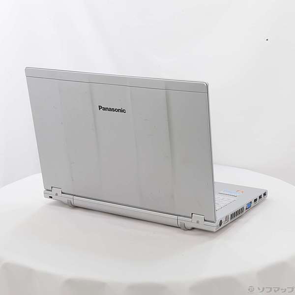 中古】Lets note LX5 CF-LX5YDAQR シルバー 〔Windows 10