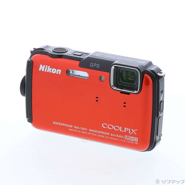 Nikon COOLPIX AW110 オレンジ（中古】COOLPIX AW110 (1605万
