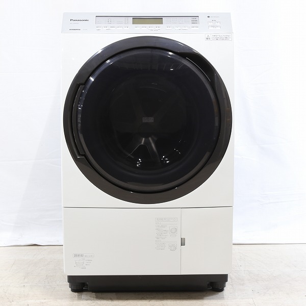 〔展示品〕 ドラム式洗濯乾燥機 NA-VX800AL-W クリスタルホワイト ［洗濯11.0kg ／乾燥6.0kg ／ヒートポンプ乾燥 ／左開き］  ◇01/26(水)値下げ！