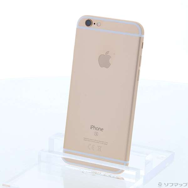 中古】iPhone6s 32GB ゴールド NN112J／A SoftBank [2133027427968 