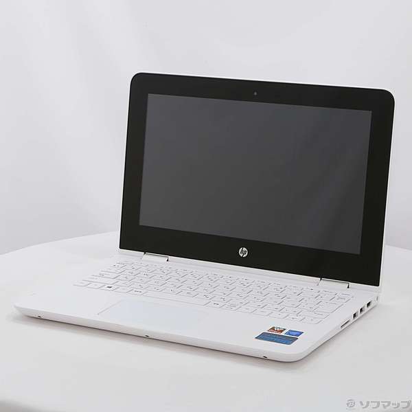 中古】HP x360 11-ab120TU 4SA14PA-AAAA スノーホワイト 〔Windows 10