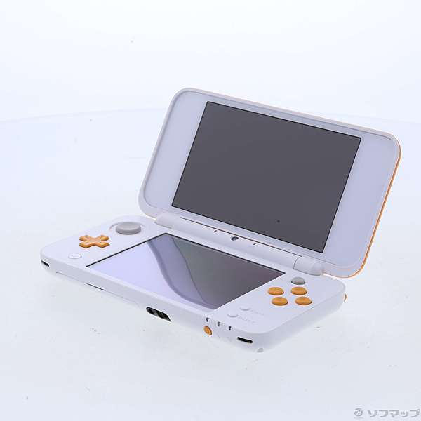 Newニンテンドー2DS LL ホワイト×オレンジ-