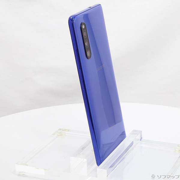 中古】GALAXY A41 64GB ブルー SC-41A docomoロック解除SIM