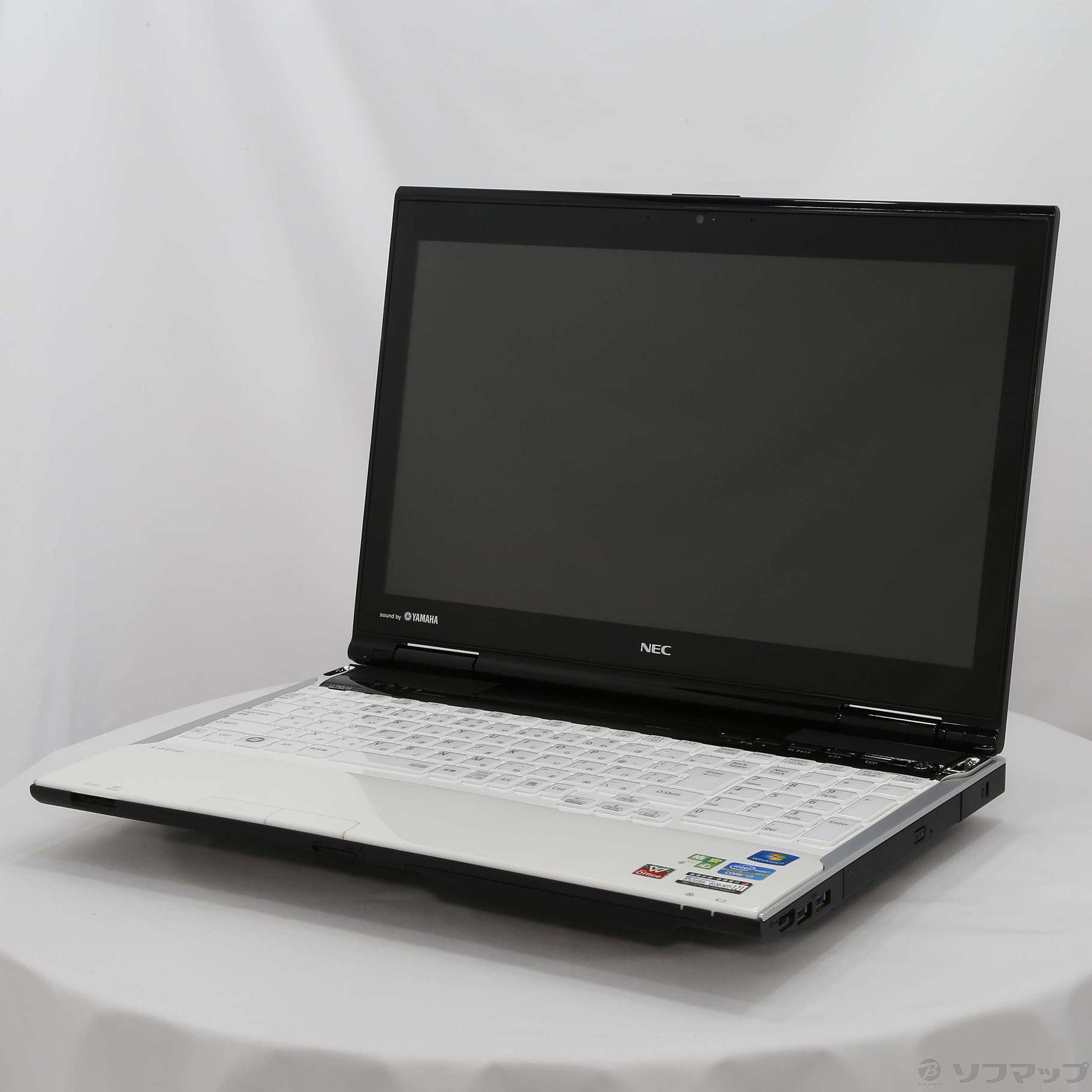 格安安心パソコン LaVie L LL750／HS6W PC-LL750HS6W クリスタルホワイト 〔Windows 10〕