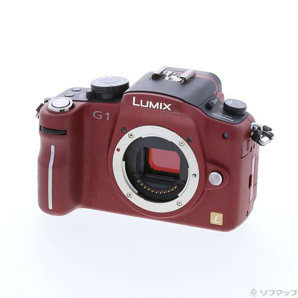 中古】LUMIX DMC-G1 (R) (コンフォートレッド) [2133027486491