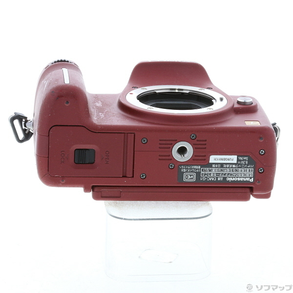 中古】LUMIX DMC-G1 (R) (コンフォートレッド) [2133027486491