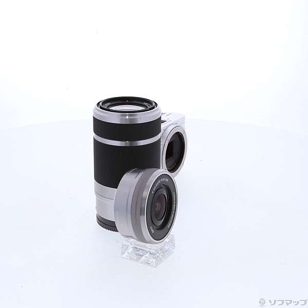 中古】α6000 ダブルズームレンズキット W (ILCE-6000Y) ホワイト