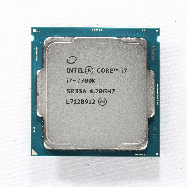 中古】Core i7 7700K 〔4.2GHz／LGA 1151〕 [2133027528825] - リコレ ...