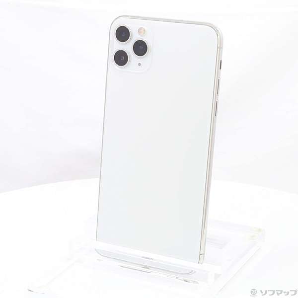 中古】iPhone11 Pro Max 512GB シルバー NWHP2J／A SIMフリー