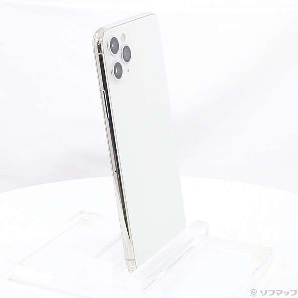 中古】iPhone11 Pro Max 512GB シルバー NWHP2J／A SIMフリー