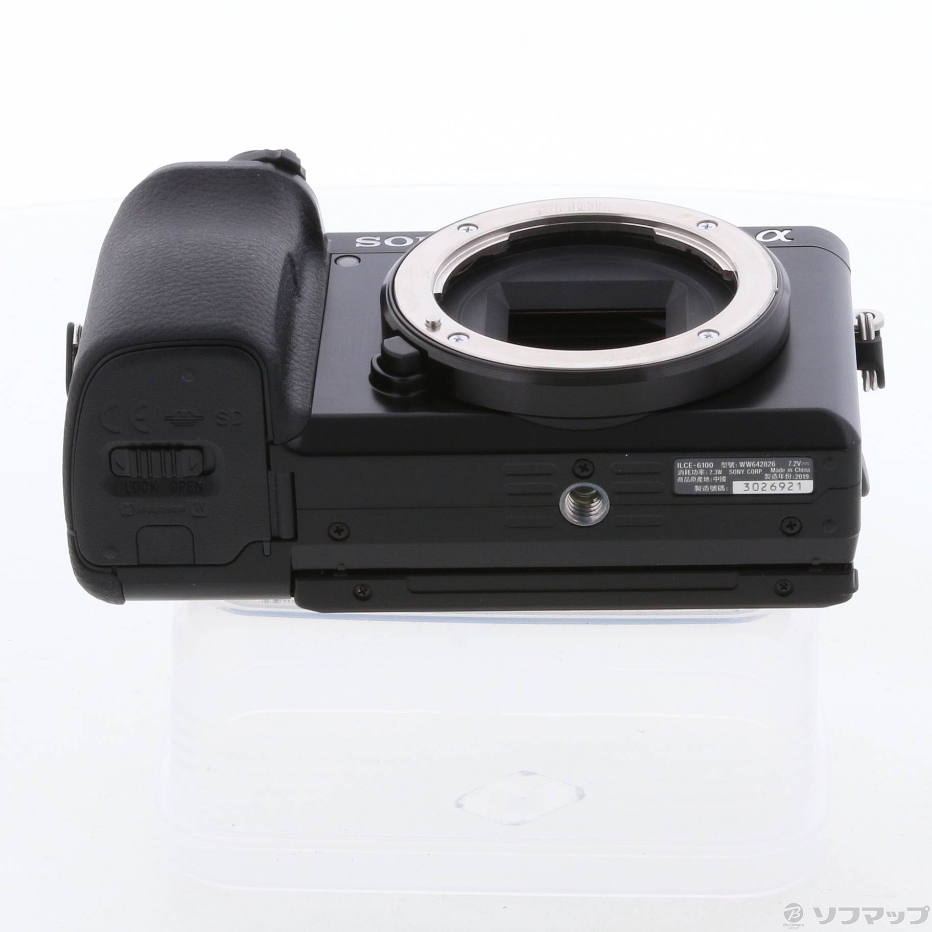 中古】ミラーレス一眼カメラ α6100 ILCE-6100 B ブラック ボディ