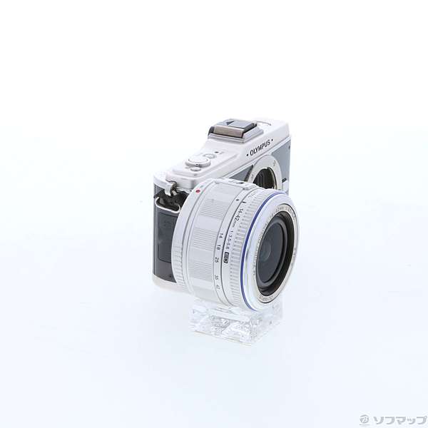 中古】PEN E-P2 レンズキット (シルバー) (1230万画素／SDHC