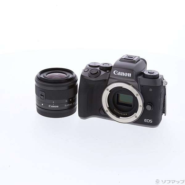 中古】EOS M5 EF-M 15-45 IS STM レンズキット (2420万画素／SDXC