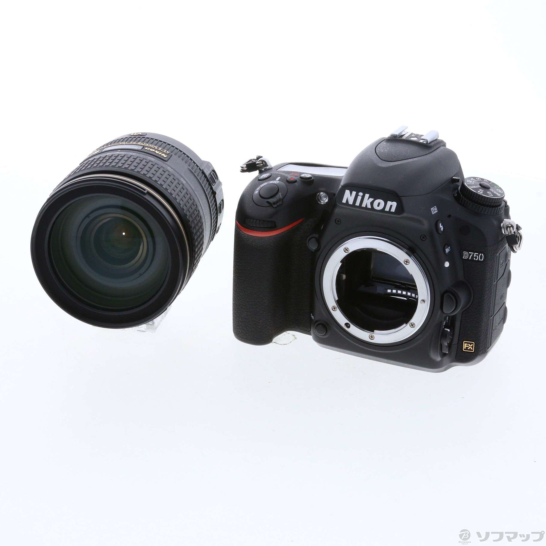 中古 Nikon D750 24 1 Vr レンズキット 2432万画素 Sdxc リコレ ソフマップの中古通販サイト