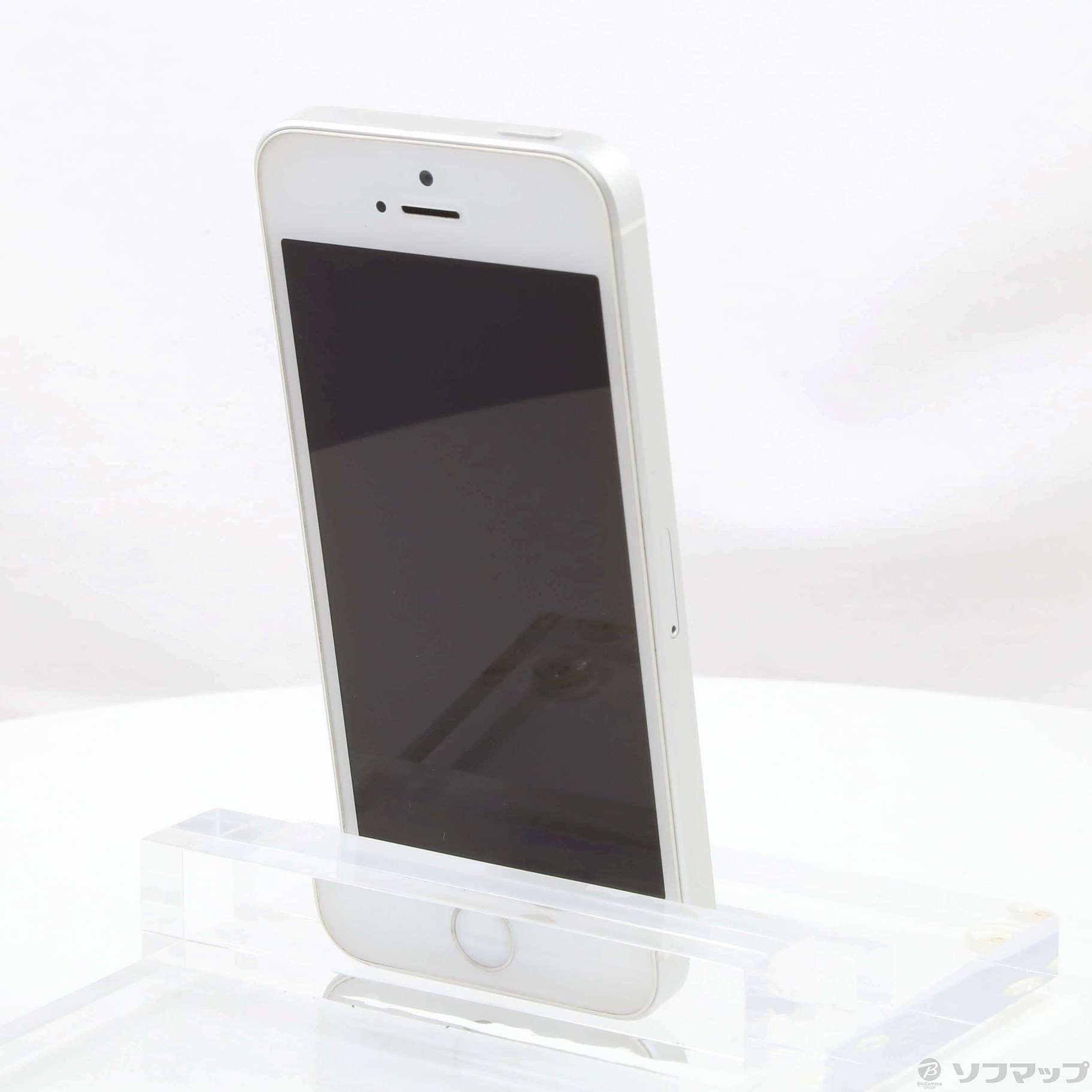 中古】iPhone SE 128GB シルバー MP872J／A SIMフリー ◇07/05(月