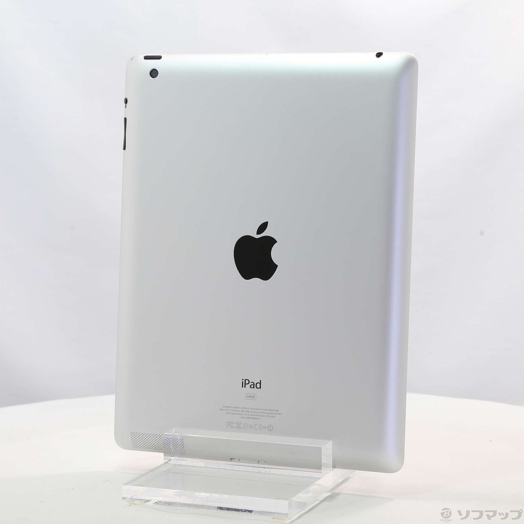 中古】セール対象品 iPad 第3世代 64GB ホワイト MD330J／A Wi-Fi ...