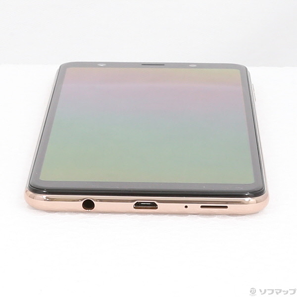 中古】GALAXY A7 64GB ゴールド SM-A750C SIMフリー [2133027673686