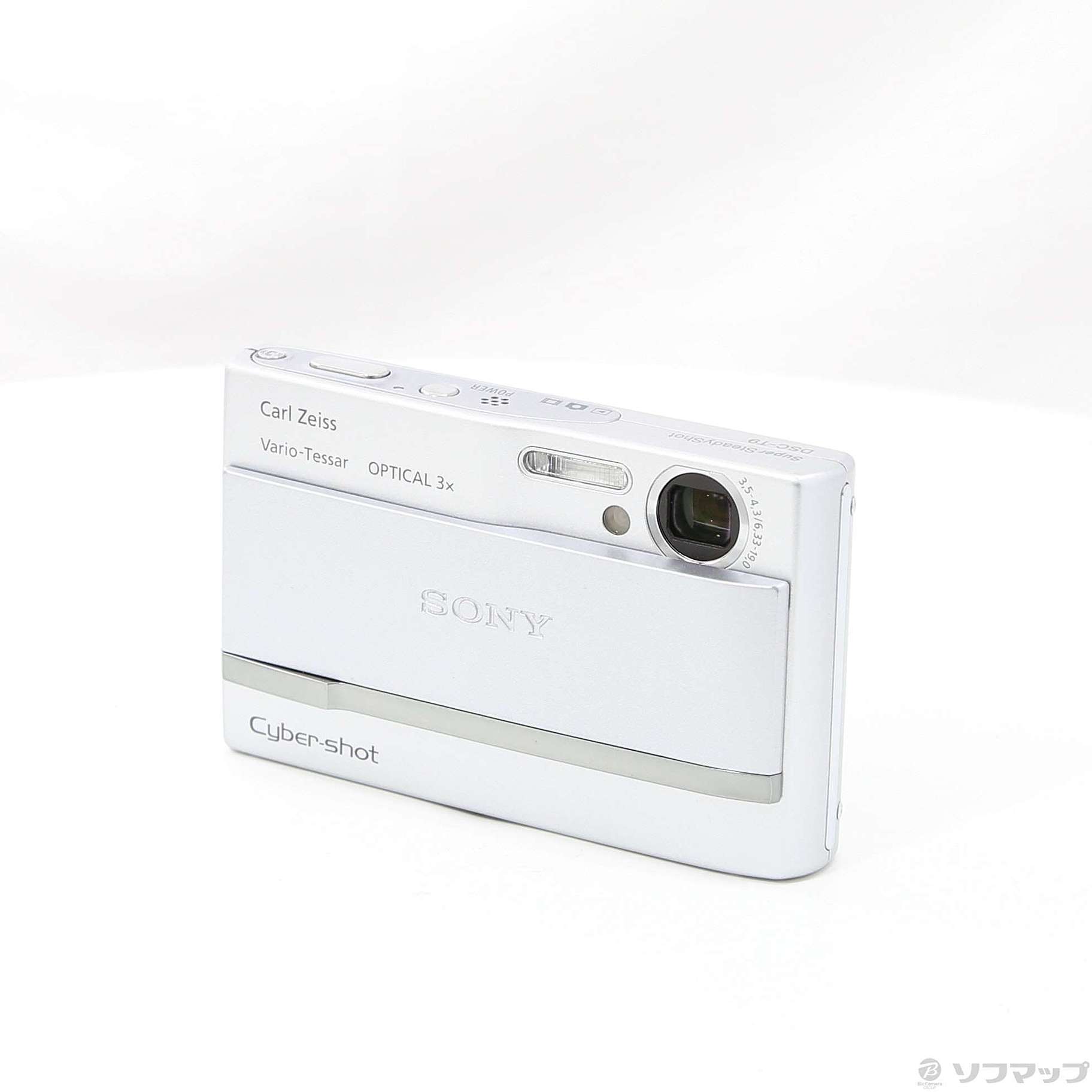 中古】CYBER SHOT DSC-T9 S (600万画素／3倍ズーム／シルバー