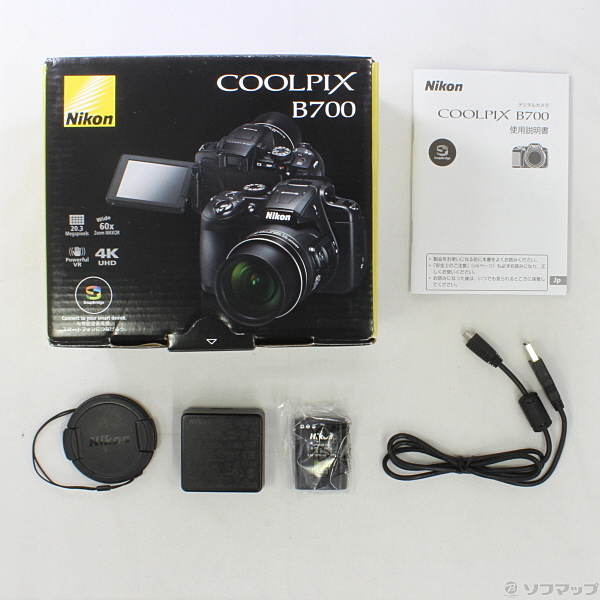 中古】COOLPIX B700 ブラック (2029万画素／60倍／SDXC