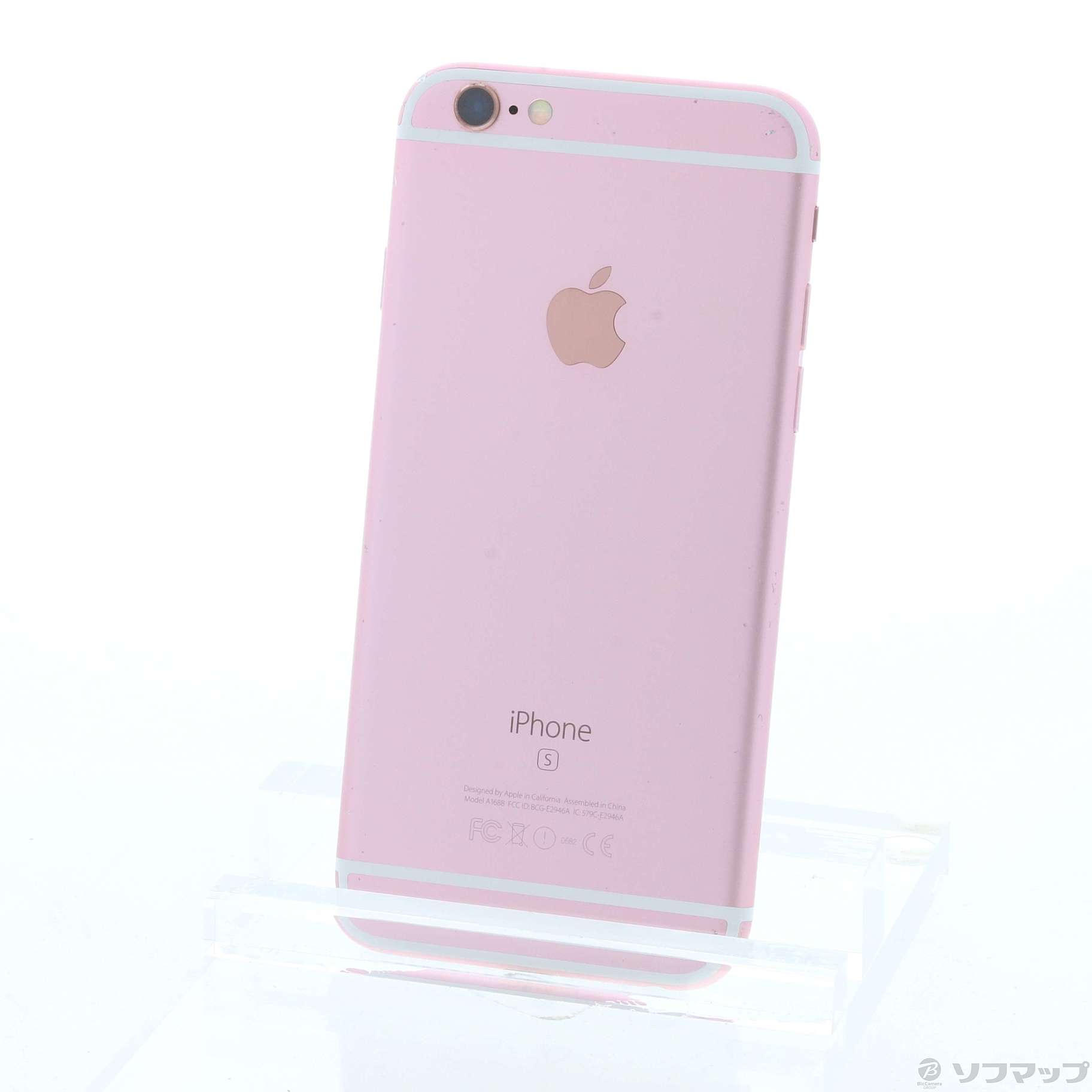 中古】iPhone6s 16GB ローズゴールド MKQM2J／A SIMフリー