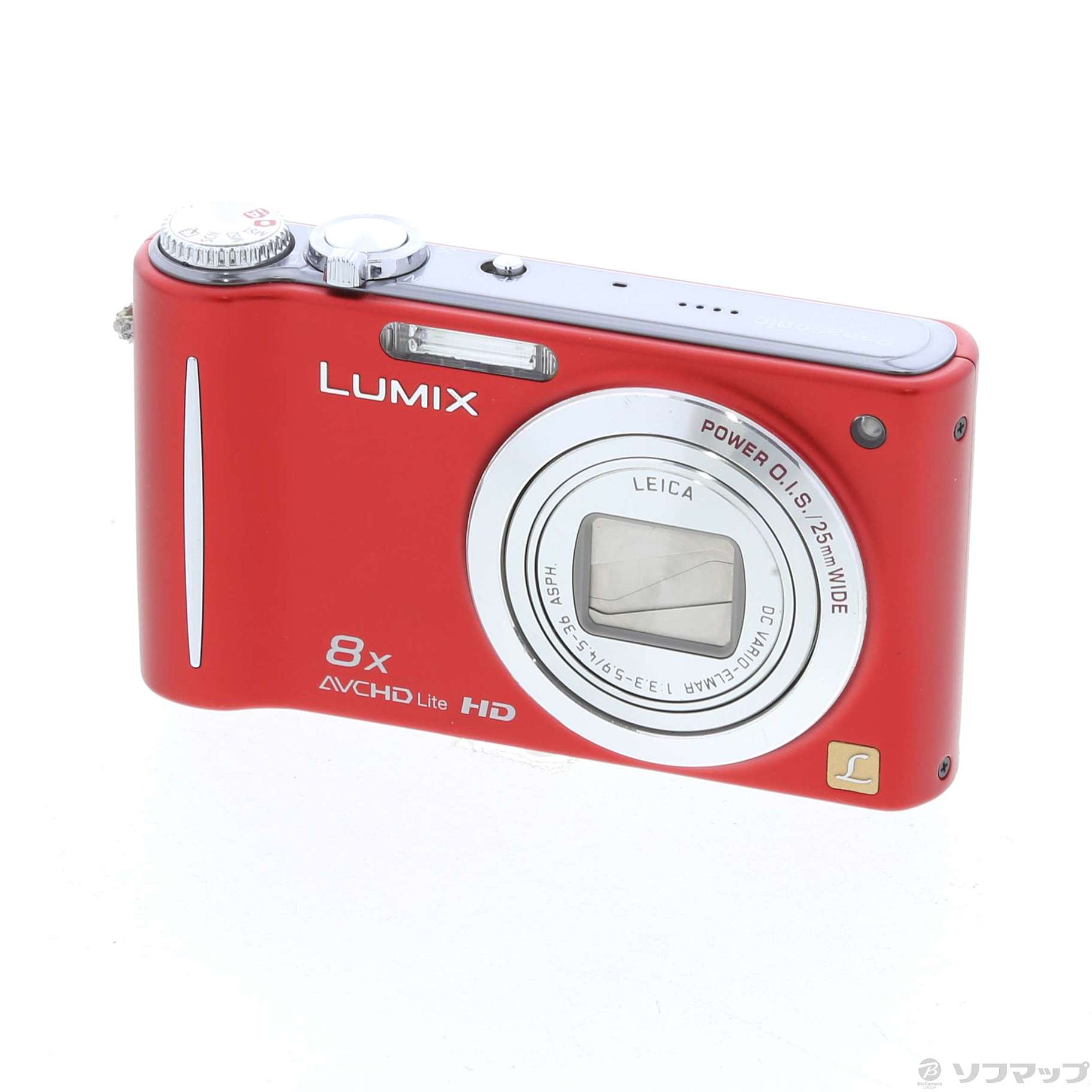 Panasonic 【ecoま】Panasonic LUMIX DMC-ZX3 レッド コンパクトデジタルカメラ