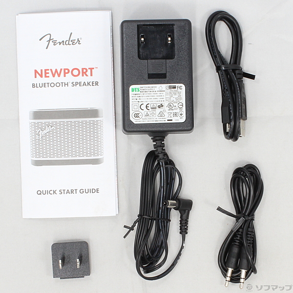 Fender ワイヤレススピーカー ACアダプター付き 中古】〔展示品〕 NEWPORT BLUETOOTH SPEAKER ダコタレッド