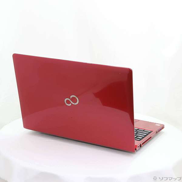 FUJITSU 富士通 フジツウ/Win10ノートPC/LIFEBOOK AH40/FMVA40XRJ/R6Z00437/Bランク/67【中古】 中古】LIFEBOOK AH40／X FMVA40XRJ ルビーレッド 〔Windows 10