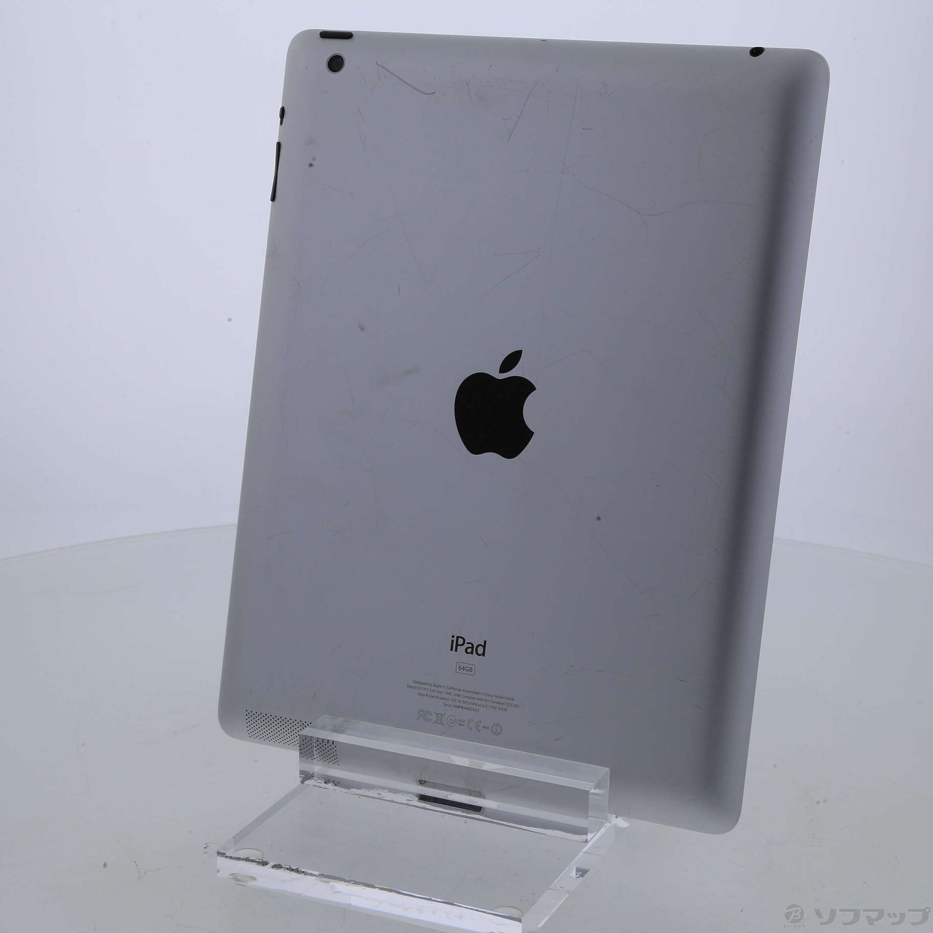 中古】iPad 第3世代 64GB ホワイト MD330J／A Wi-Fi [2133027762755