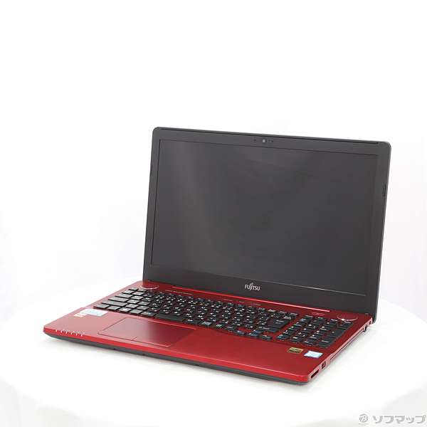 中古】LIFEBOOK AH53／B2 FMVA53B2R ルビーレッド 〔Windows 10