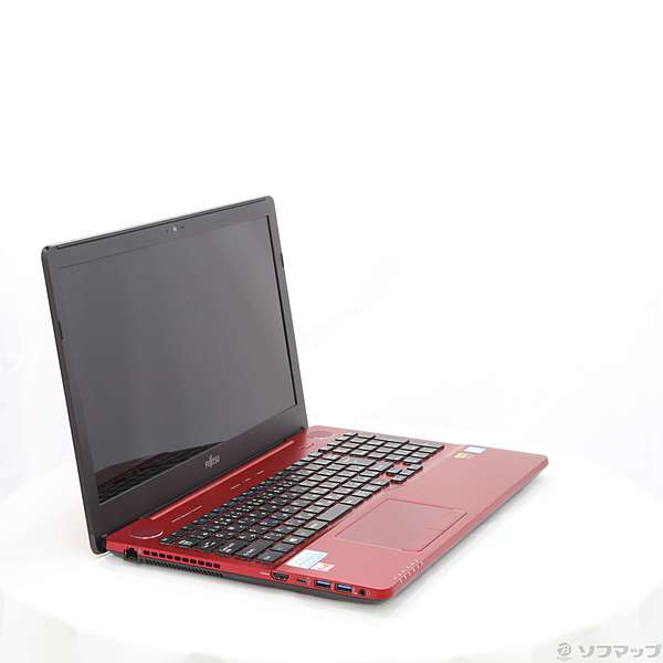 中古】LIFEBOOK AH53／B2 FMVA53B2R ルビーレッド 〔Windows 10