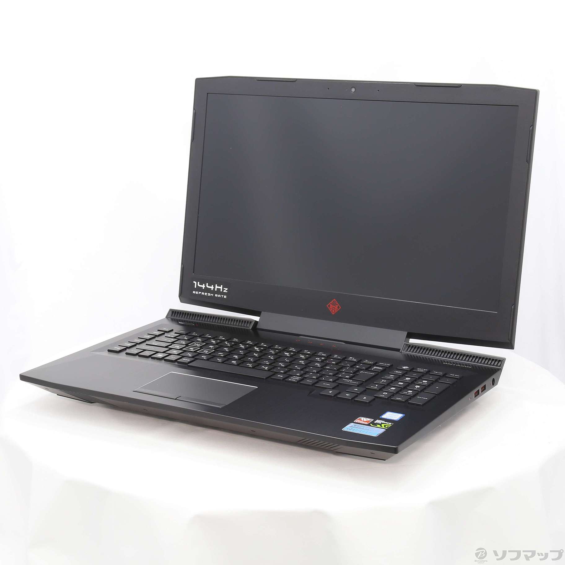中古】OMEN by HP 17-an132TX 4ME12PA-AAAA シャドウブラック 