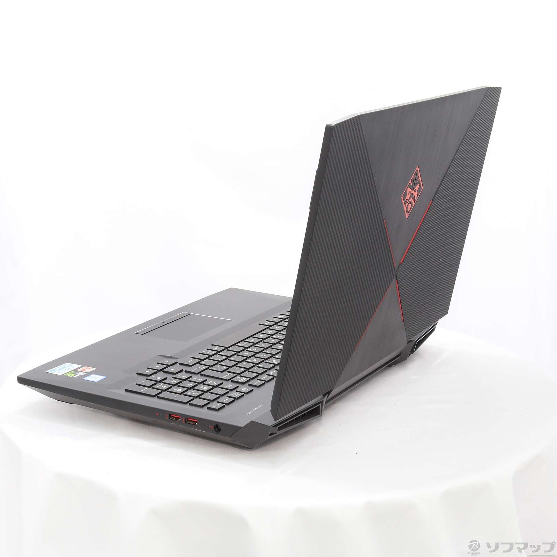 中古】OMEN by HP 17-an132TX 4ME12PA-AAAA シャドウブラック 