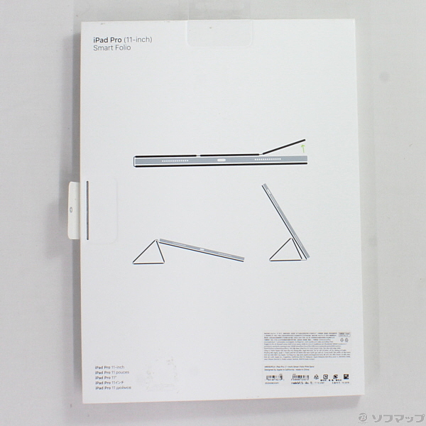 中古】11インチ iPad Pro用 Smart Folio MRX92FE／A ピンクサンド
