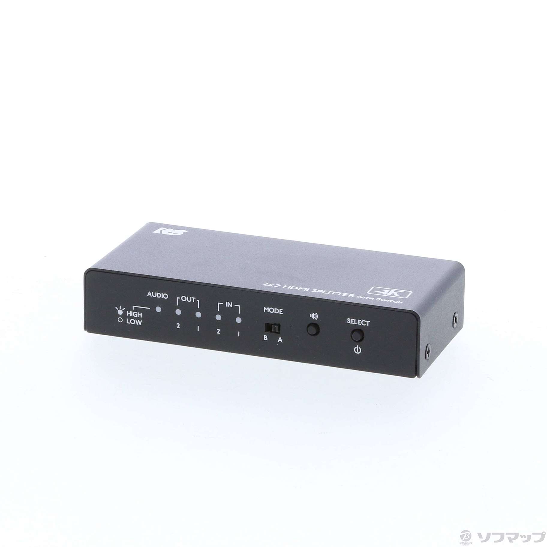 中古】RS-HDSP22-4K 入力切替機能付HDMI分配器 [2133027802222