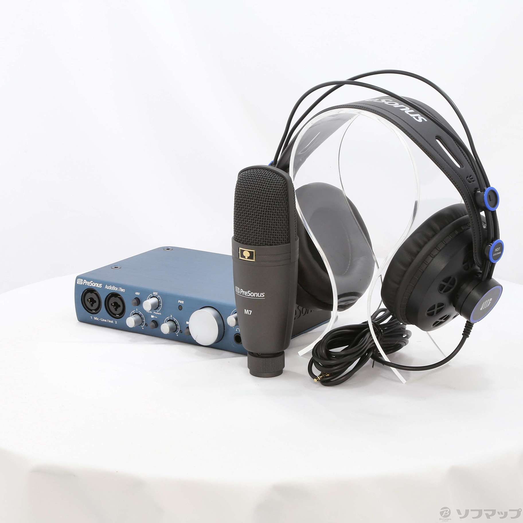 PreSonus DTMセット AudioBox iTwo STUDIO(中古品) - 楽器、器材