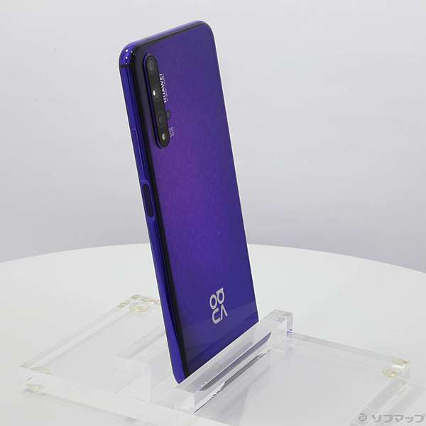 中古】HUAWEI nova 5T 128GB ミッドサマーパープル YAL-L21 SIMフリー [2133027835220] -  リコレ！|ビックカメラグループ ソフマップの中古通販サイト