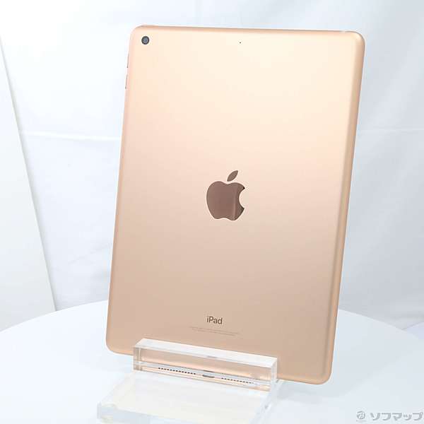 中古】iPad 第6世代 128GB ゴールド FRJP2J／A Wi-Fi ◇09/16(水