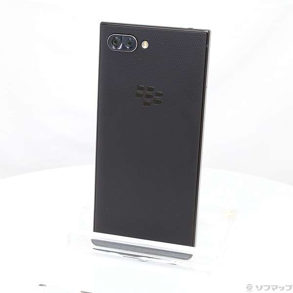 中古】〔展示品〕 BlackBerry KEY2 128GB ブラック BBF1009 SIMフリー