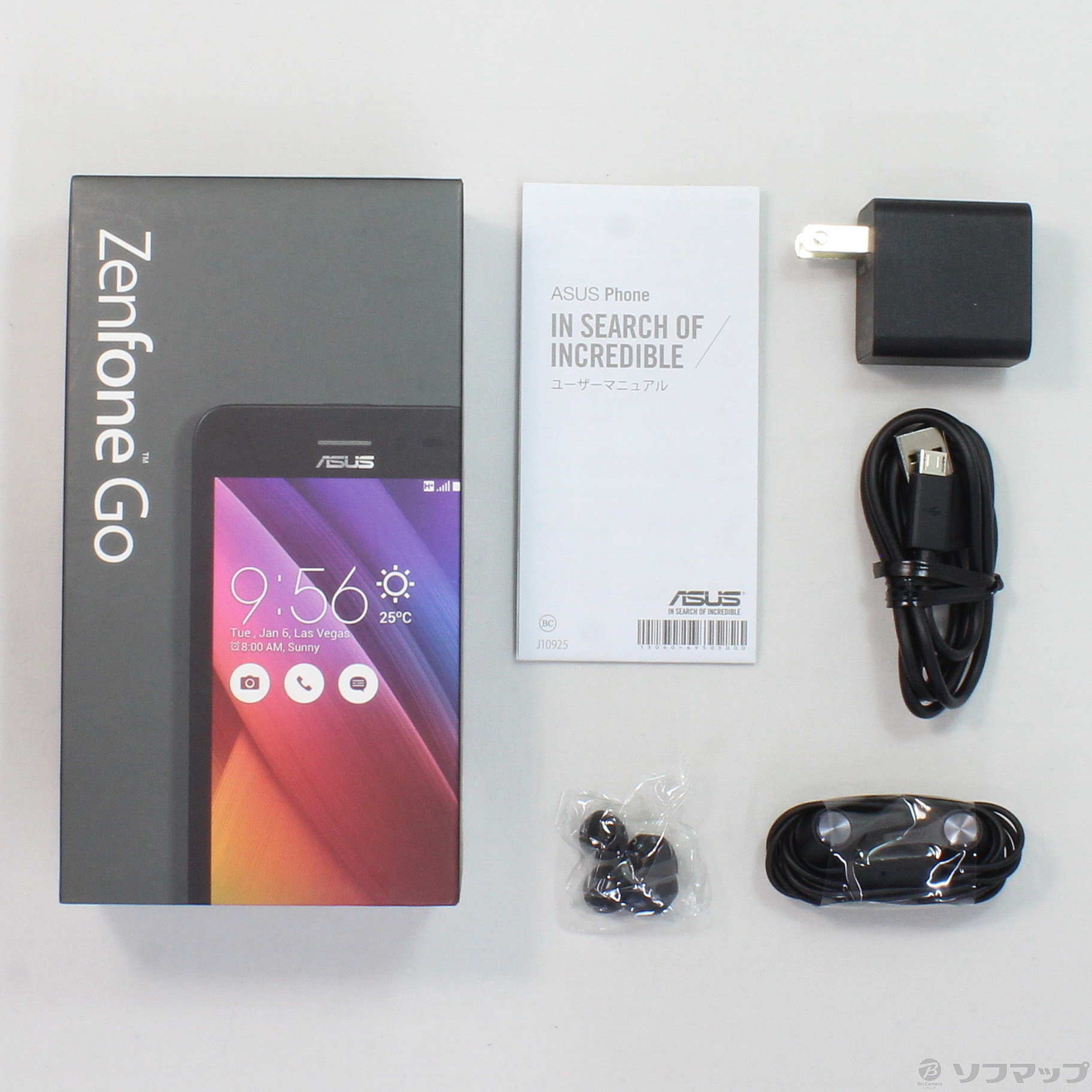 ZenFone Go 16GB ブラック ZB551KL-BK16 SIMフリー