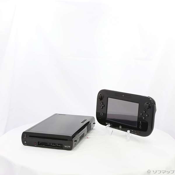 Wii U すぐに遊べるファミリープレミアムセット+Wii Fit U(クロ)