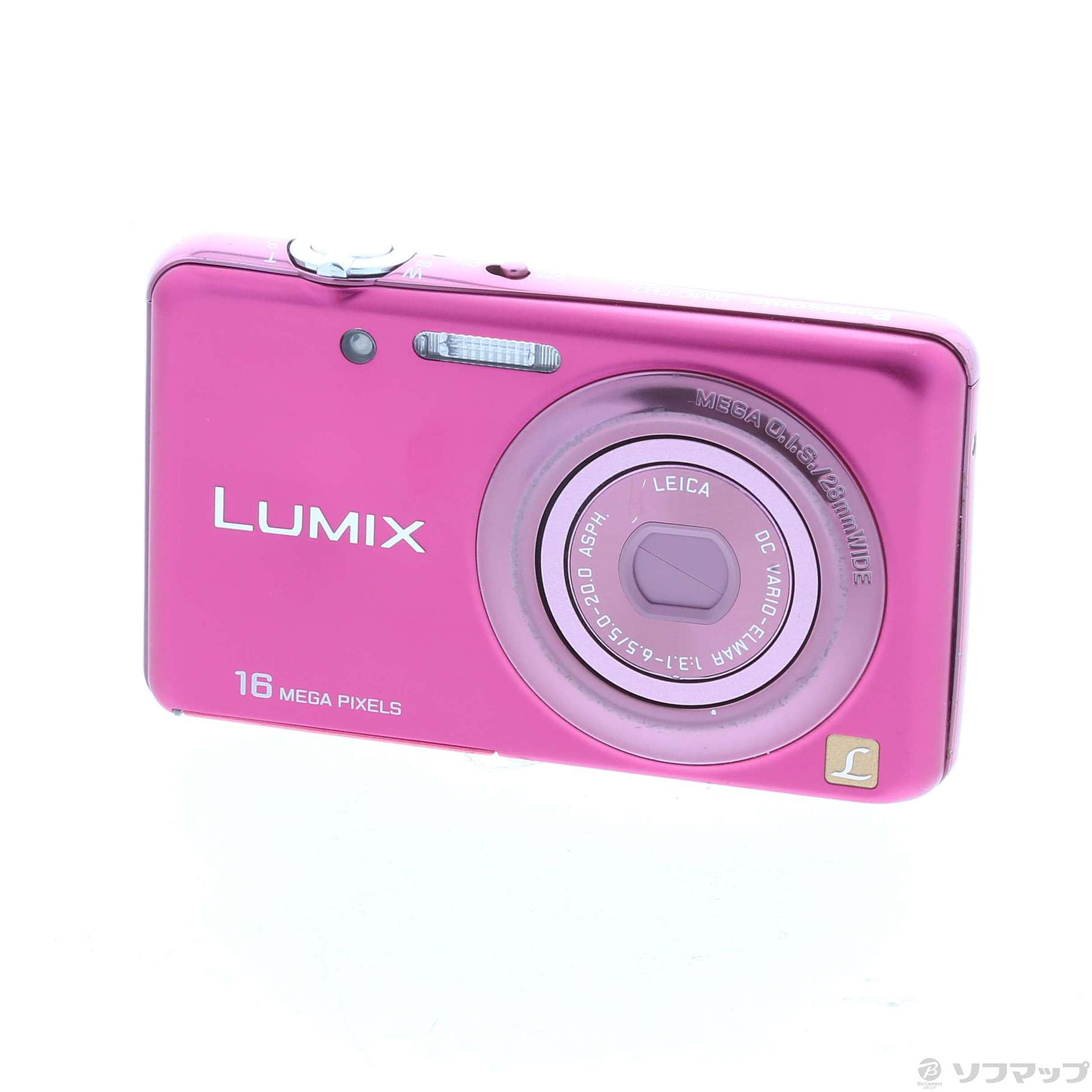 パナソニック デジタルカメラ ルミックス パッションピンク DMC-FH7-P