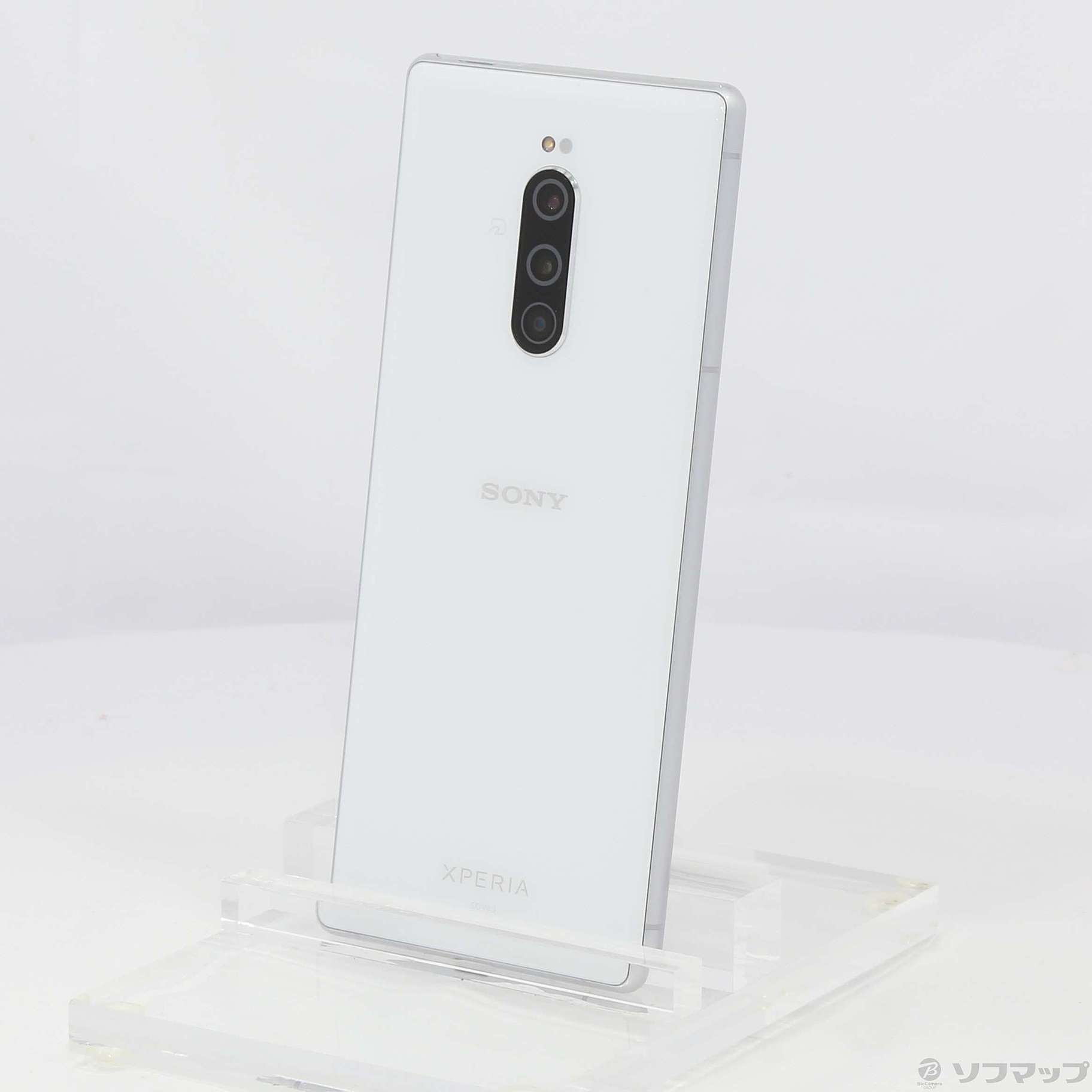 中古】Xperia 1 64GB ホワイト SOV40 auロック解除SIMフリー