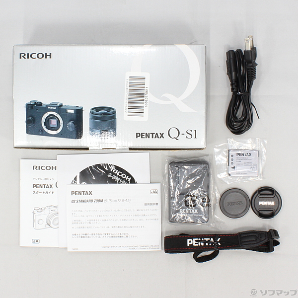 中古 Pentax Q S1 ブラック ズームレンズキット 1240万画素 Sdxc Qs1ブラックズームレンス ブラック リコレ ソフマップの中古通販サイト