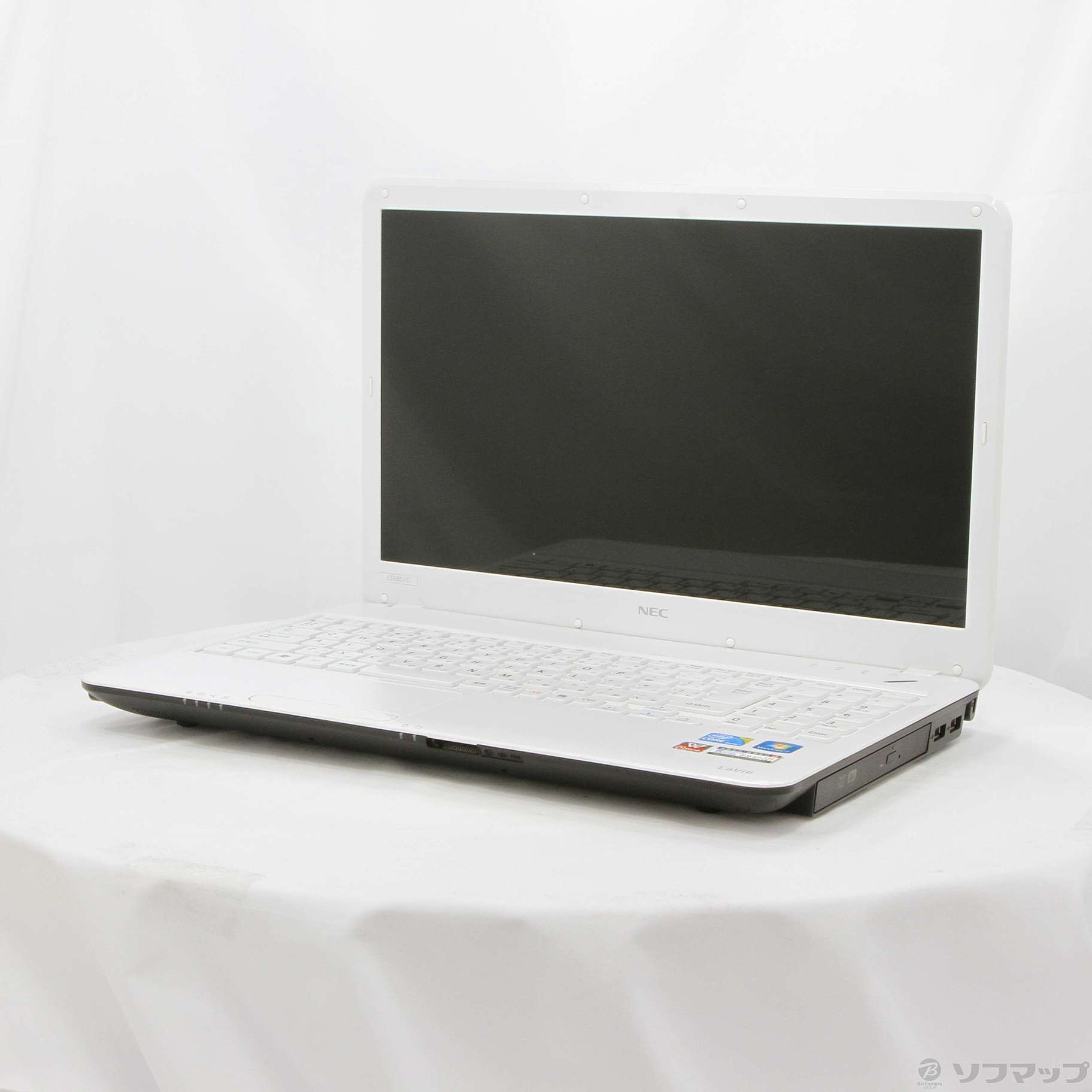 中古】LaVie S LS550／CS6W PC-LS550CS6W スノーホワイト 〔Windows 10